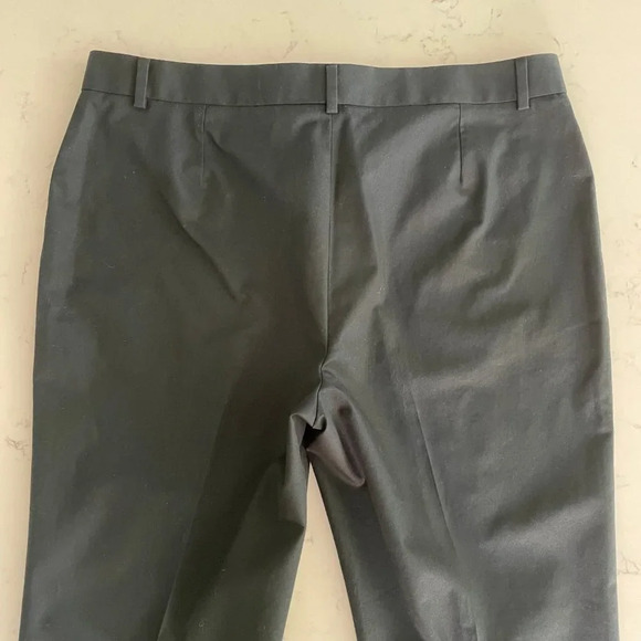 Brooks Brothers "346" Natalie Fit Straight Leg 100% Cotton Pants Navy Sz 14 NWOT - Picture 8 of 14